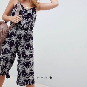 Brave Soul Petite Adelaide Culotte Jumpsuit EUC